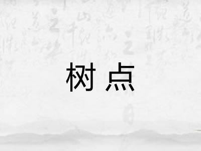 树点 树点
