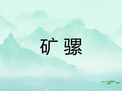 矿骡 矿骡