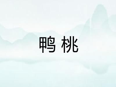 鸭桃 鸭桃