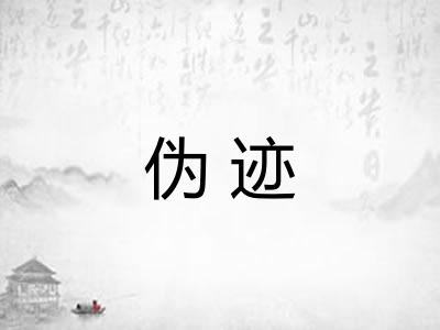 伪迹