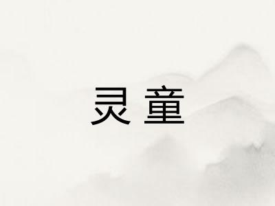 灵童 灵童