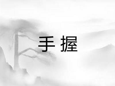 手握 手握