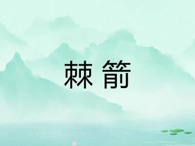 棘箭 棘箭