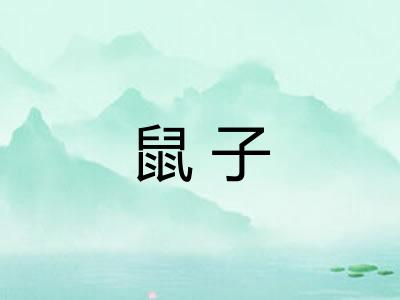 鼠子 鼠子