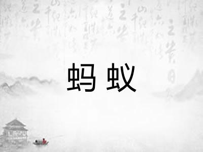 蚂蚁