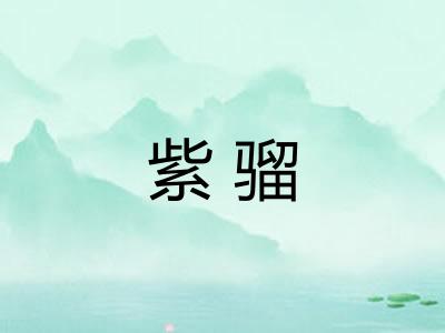 紫骝 紫骝