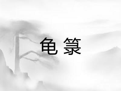 龟箓 龟箓
