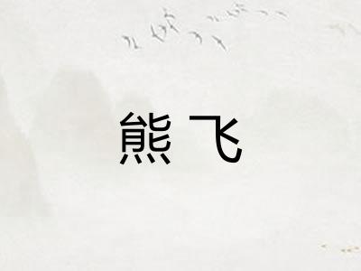 熊飞 熊飞
