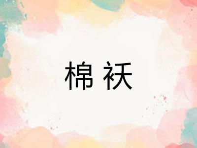棉袄 棉袄
