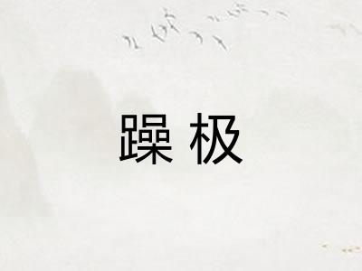 躁极 躁极