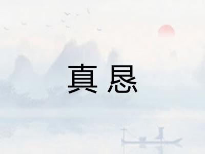 真恳