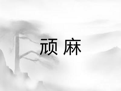 顽麻 顽麻
