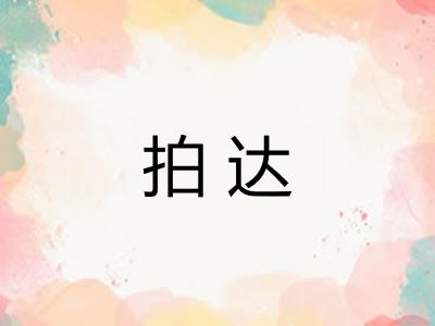 拍达 拍达