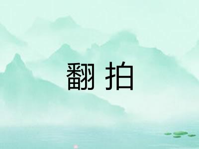翻拍 翻拍