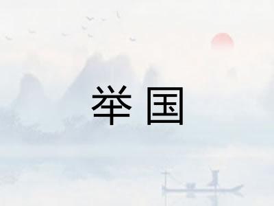 举国 举国