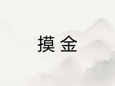 摸金 摸金
