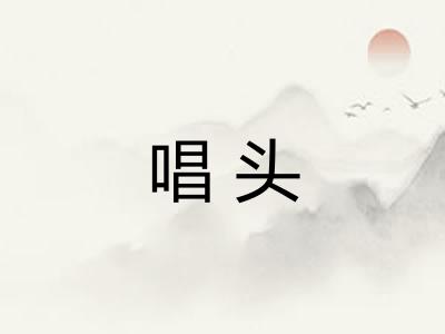 唱头 唱头
