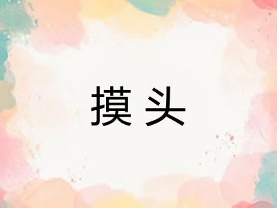 摸头