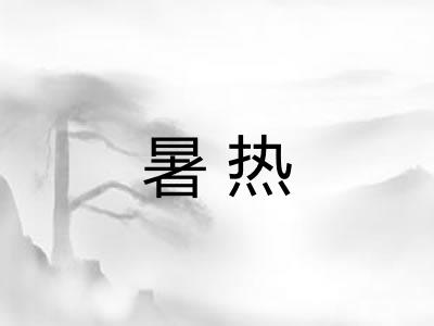 暑热 暑热