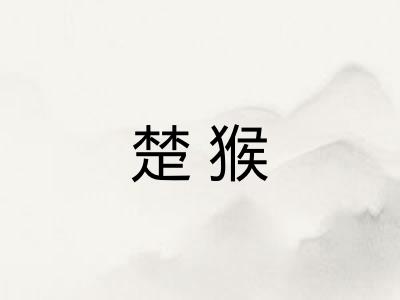 楚猴 楚猴