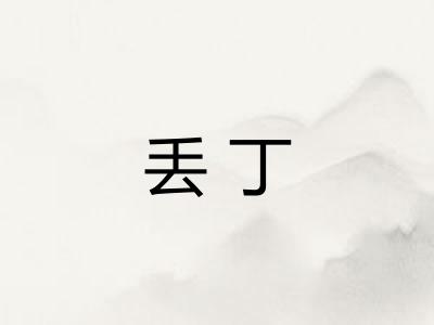 丢丁 丢丁