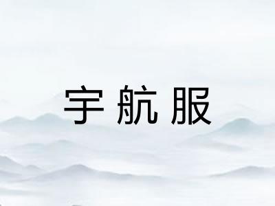 宇航服 宇航服