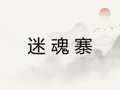 迷魂寨 迷魂寨