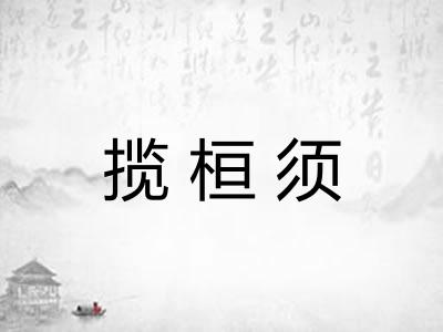 揽桓须 揽桓须