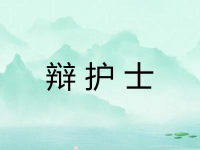 辩护士 辩护士