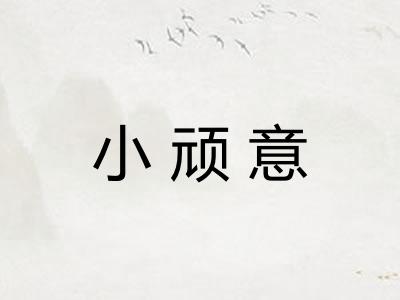 小顽意 小顽意