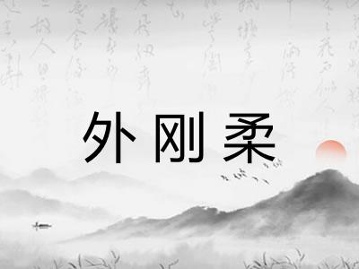 外刚柔 外刚柔
