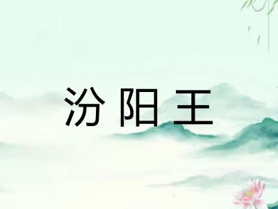 汾阳王
