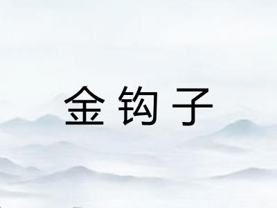 金钩子 金钩子