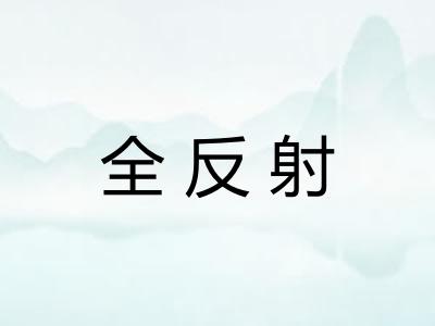 全反射 全反射