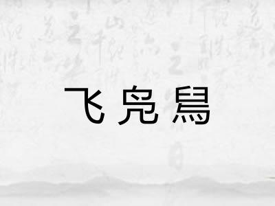 飞凫舃