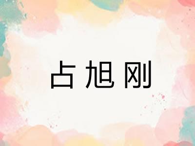 占旭刚