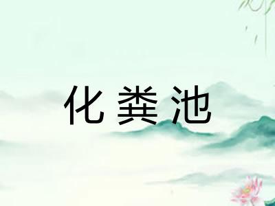 化粪池 化粪池