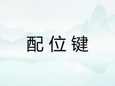 配位键 配位键