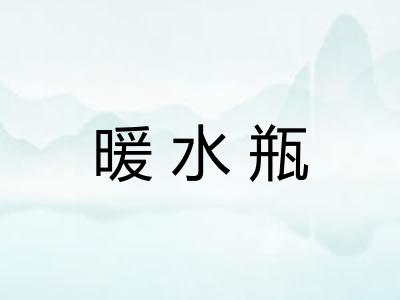 暖水瓶 暖水瓶