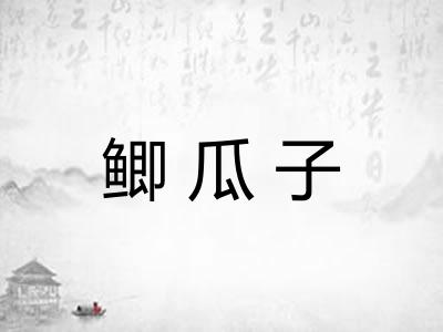 鲫瓜子 鲫瓜子