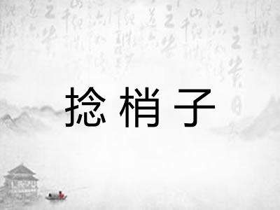 捻梢子 捻梢子
