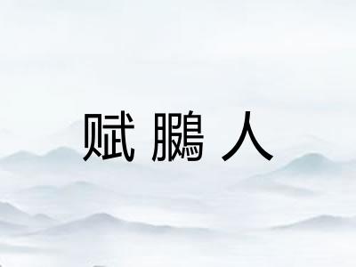 赋鵩人