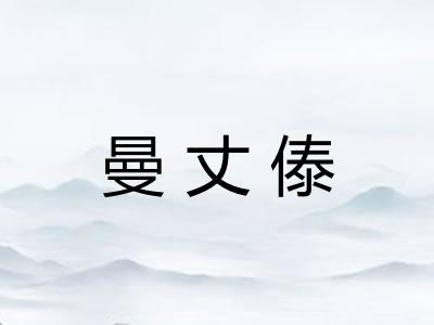 曼丈傣 曼丈傣