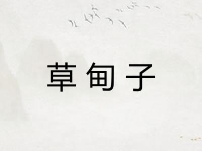 草甸子