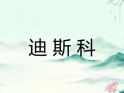 迪斯科