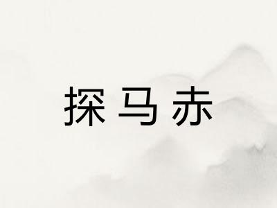 探马赤 探马赤