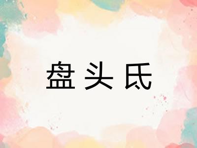 盘头氐 盘头氐
