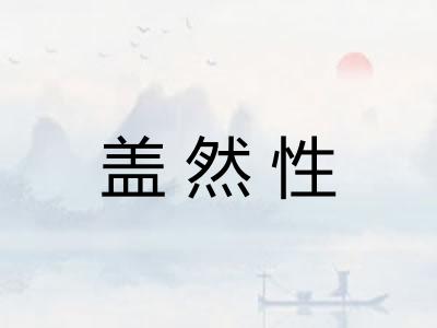 盖然性 盖然性