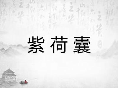 紫荷囊 紫荷囊