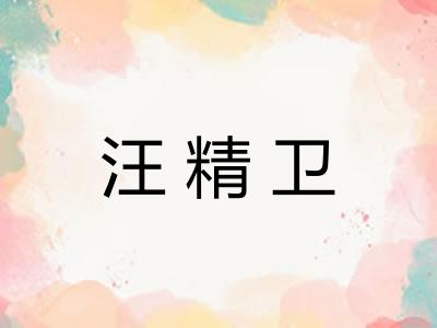 汪精卫 汪精卫